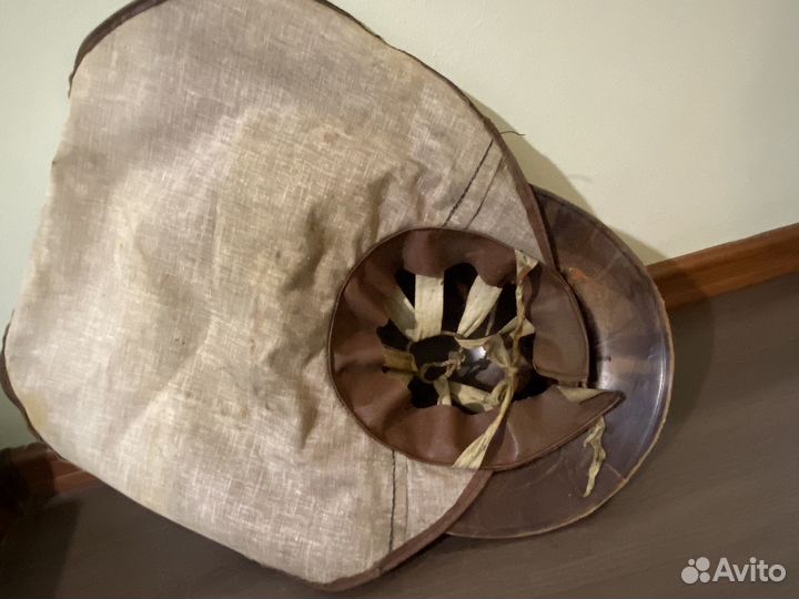 Текстолитовая шахтёрская каска 60-е годы СССР