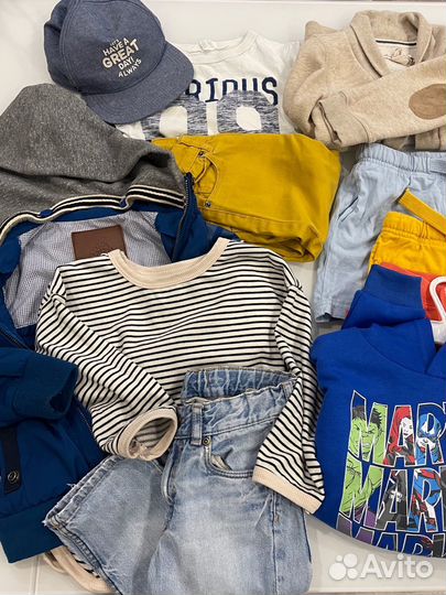 Пакет вещей Zara hm на мальчика 86-92