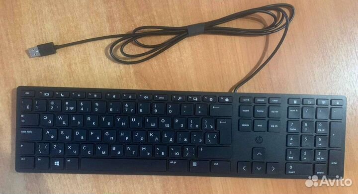Новая брендовая клавиатура и мышь HP