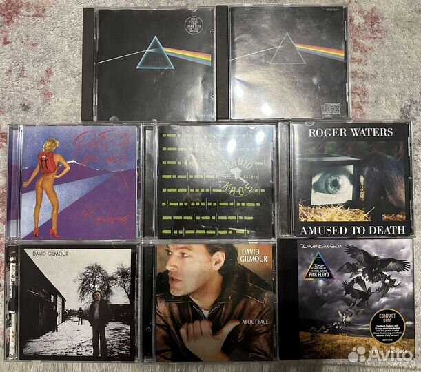 Япония, Европа CD Pink Floyd, Waters, Gilmour
