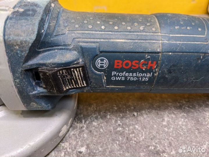 Углошлифовальная машина Bosch GWS 750-125 750Вт 12