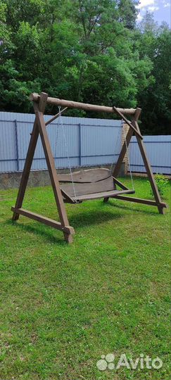Садовые качели новые