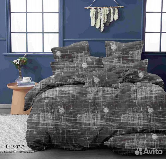 Белье постельное сатин 1.5 сп