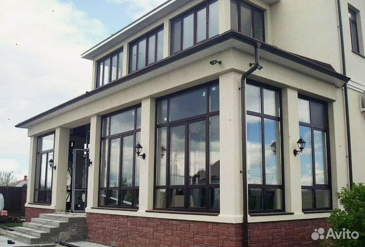 Пвх окна для частного дома