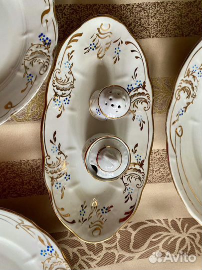 Столовый сервиз фарфор СССР