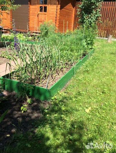 Грядки оцинкованные полимерные