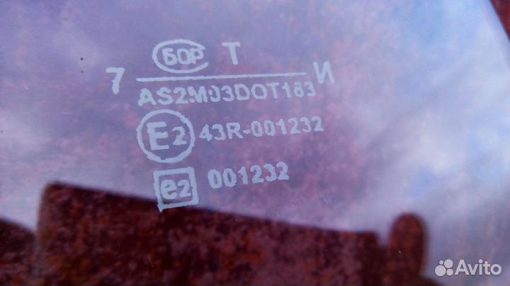 Стекла задних дверей ваз 2109