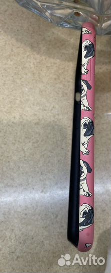 Розовый чехол на XM (10) iPhone