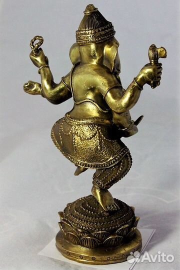 Ганеша - Китайская статуэтка из Бронзы ru*150