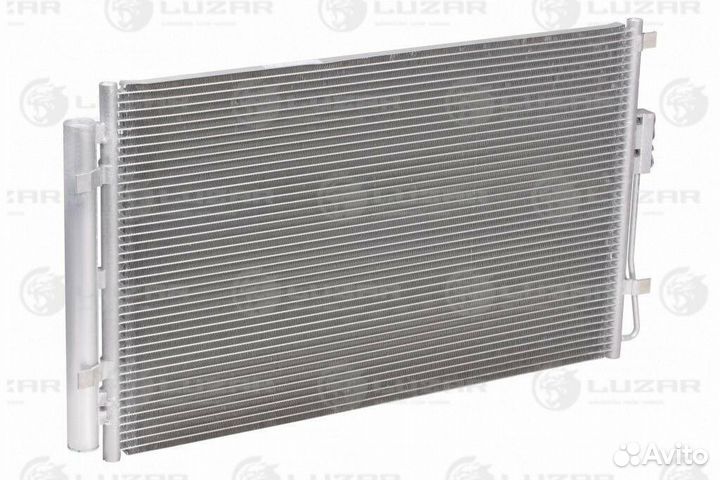 Радиатор кондиционера с ресивером Luzar lrac 0820