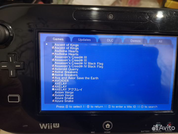 Nintendo Wii U (jap) 32gb