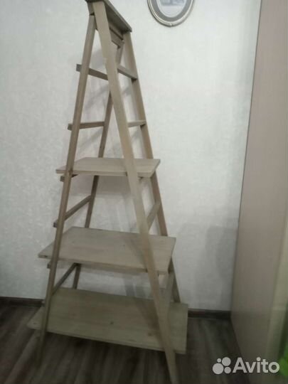 Стеллаж лестница