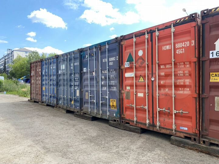 Морской контейнер 15 м² в аренду под склад