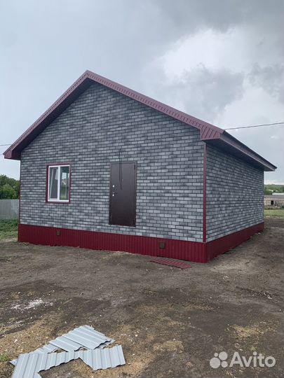 Жилой каркасный дом 8 на 9м