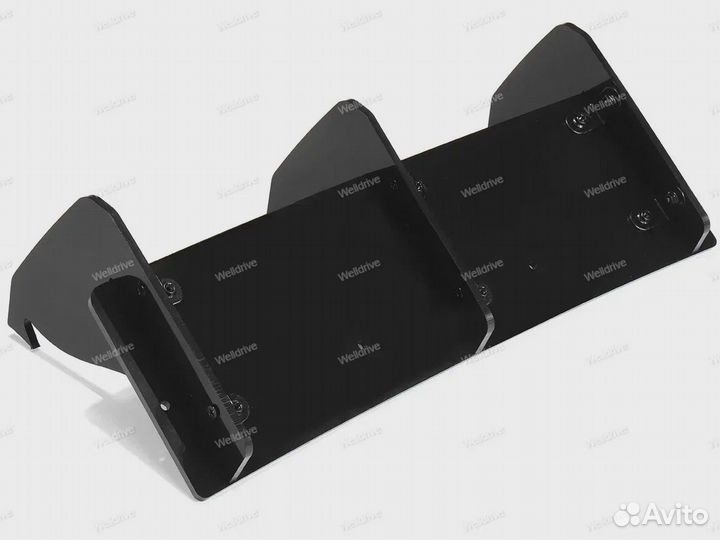 Диффузор BMW M3 F80 F81 черный глянец