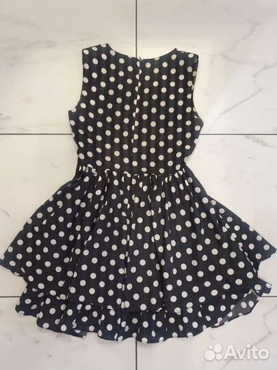 Платье в горошек