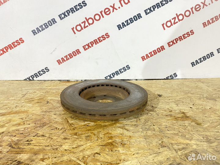 Диск тормозной передний вентилируемый Opel Corsa D