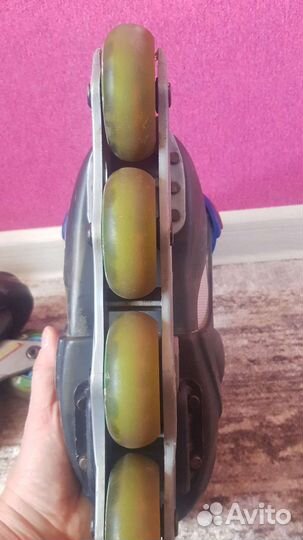 Ролики раздвижные детские 32-37рр