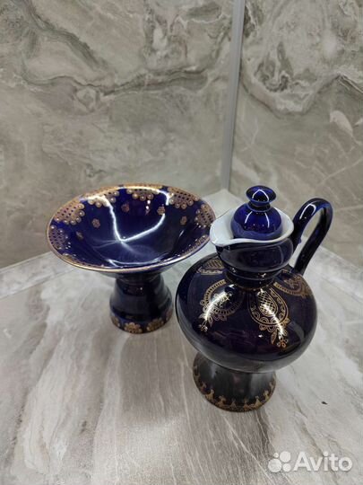 Фарфоровый чайный набор