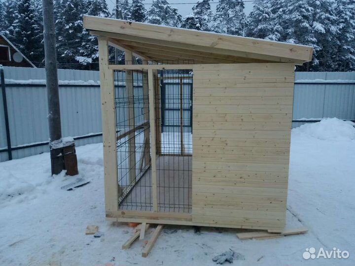 Вольер 2х3м для средних собак