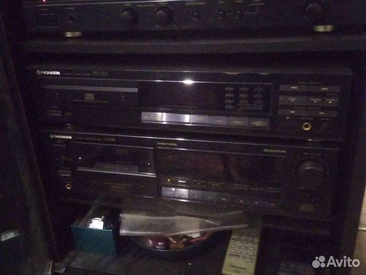 Кассетная дека pioneer