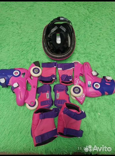 Комплект ролики для девочек