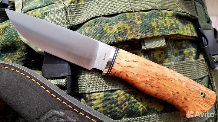 Нож Сталь Bohler M398 64HRC Т.О. Бондаренко