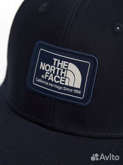 Кепка бейсболка синяя The North Face