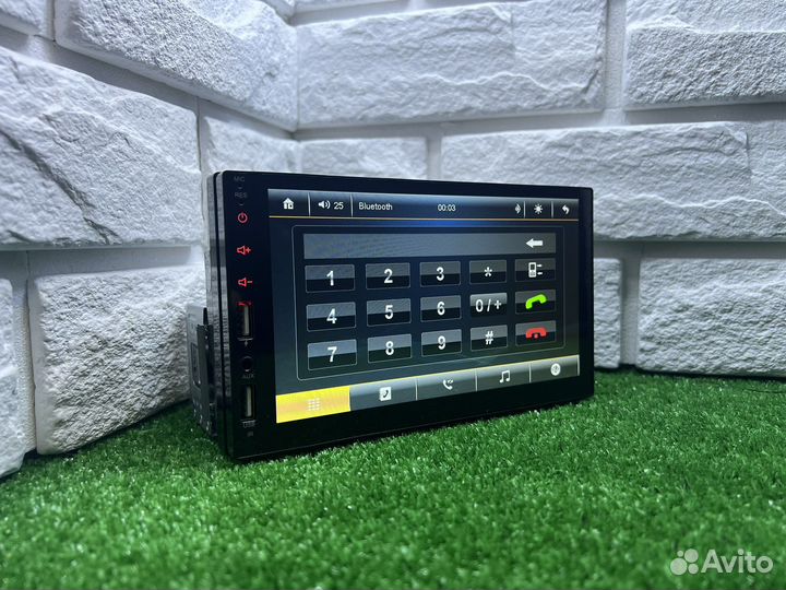 Магнитола 1 din с экраном 7 дюймов