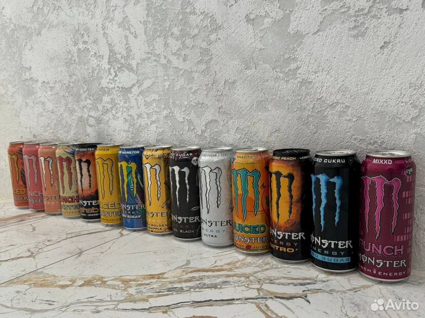 Банка коллекционная Энергетики monster energy