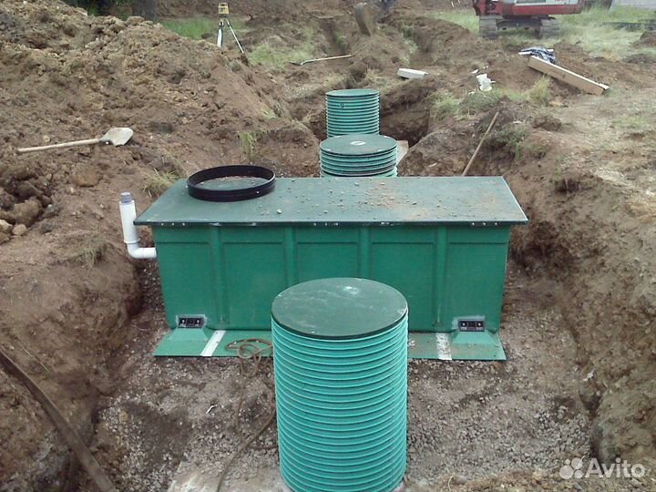 Септик эко Диамант 5 переливной