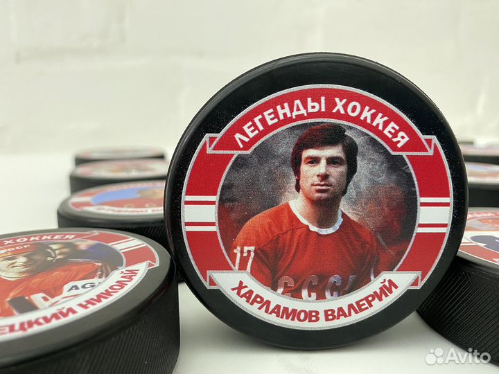 Шайба хоккейная сувенирная