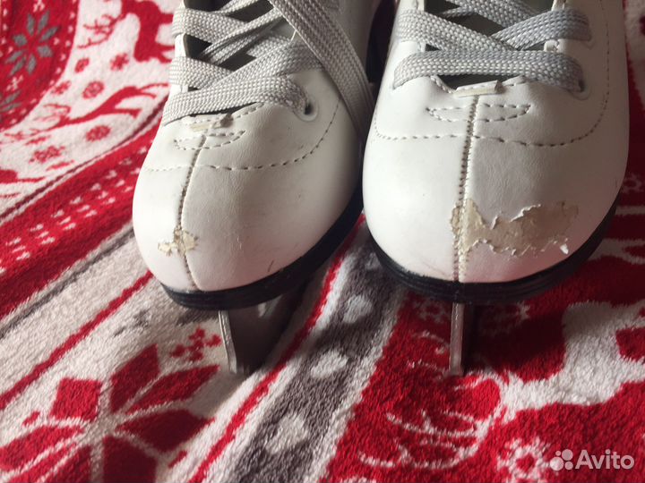 Коньки фигурные детские 34 размер