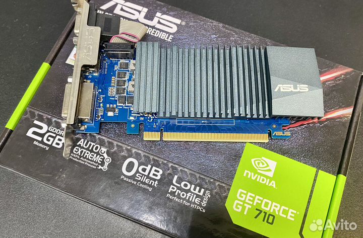 Видеокарта GT 710 2Gb Asus silent
