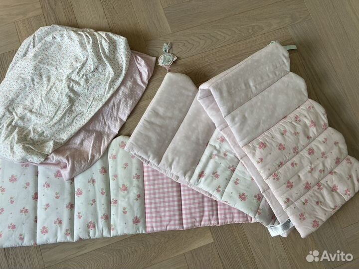 Бортики простынки подушки для малышки