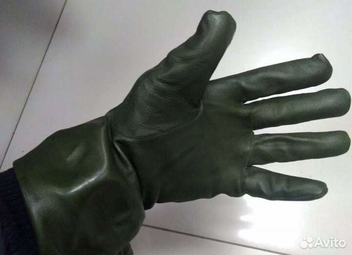 Перчатки кожаные армейские Англия