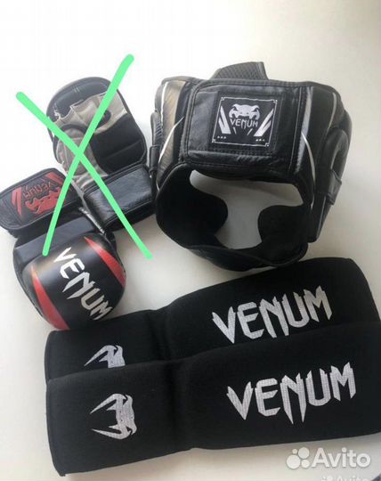 Venum, шлем для мма, защита для ног