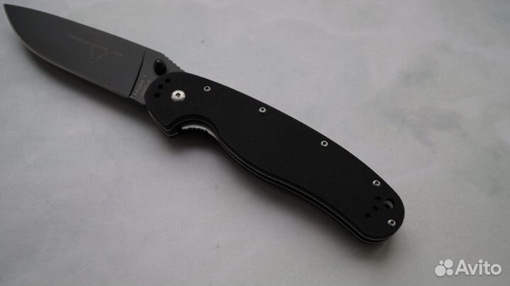 Складной нож Ontario RAT 1 Ч/Б