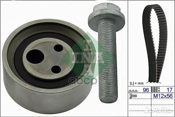 Комплект ремня грм LCV 530049010 Ina