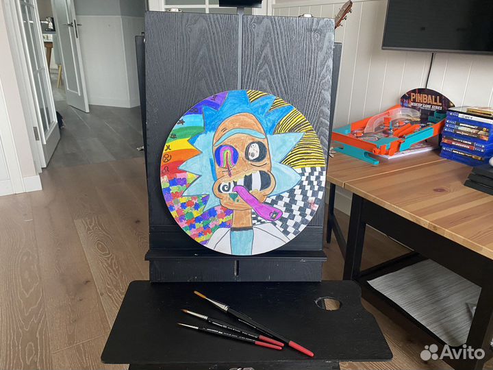 Картина рик и морти