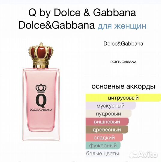 Q by Dolce & Gabbana Dolce&Gabbana