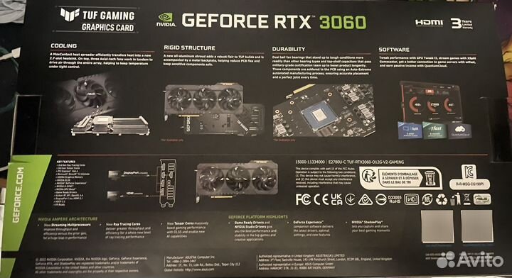 Видеокарта asus