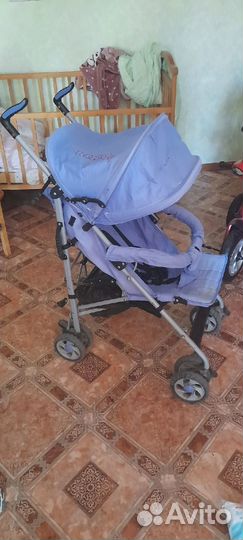 Прогулочная коляска трость бу