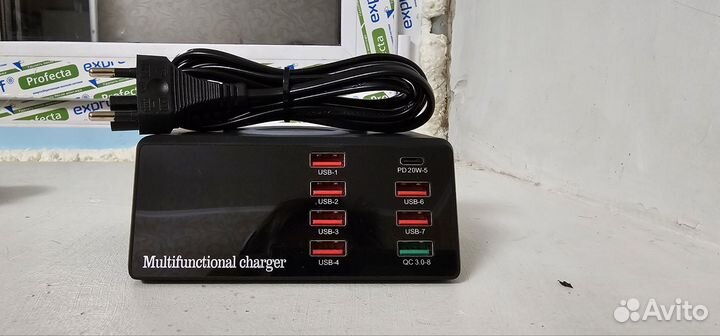 Беспроводное зарядное устройство 8 в 1