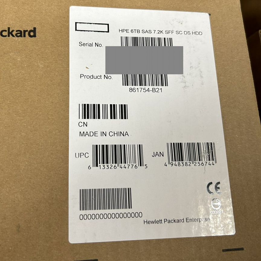 [861754-B21] Жесткий Диск 6tb Sas 3.5 861754-B21 862140-001
