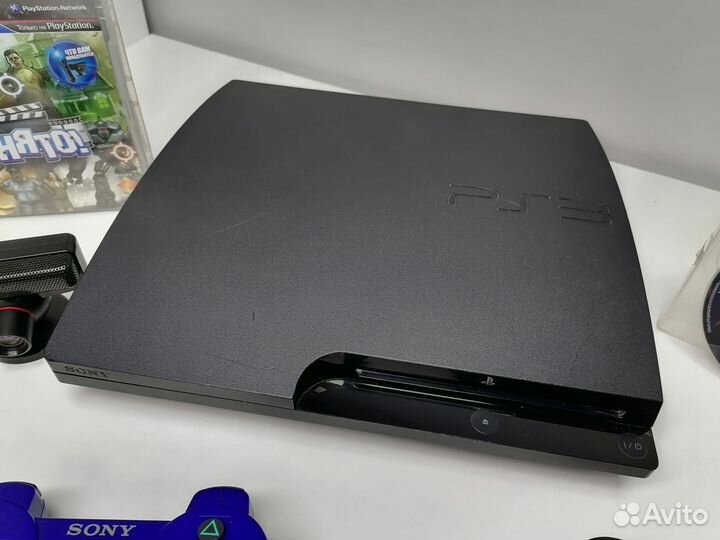 Sony PS3 Slim+комплект PS Move