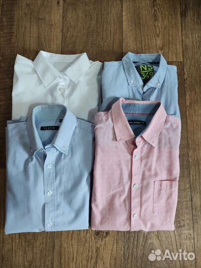 4 Рубашки в идеале на подростка 164