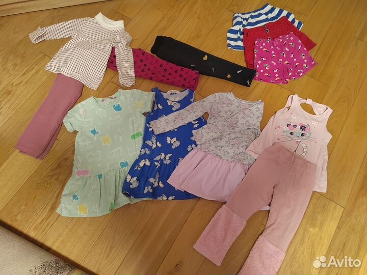 Вещи для девочки 3 года, пакетом