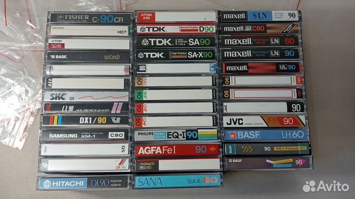 Аудиокассеты новые / состояние новых