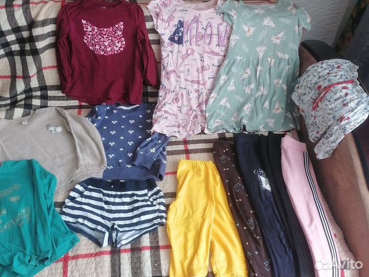 Пакет вещей для девочки 110-116